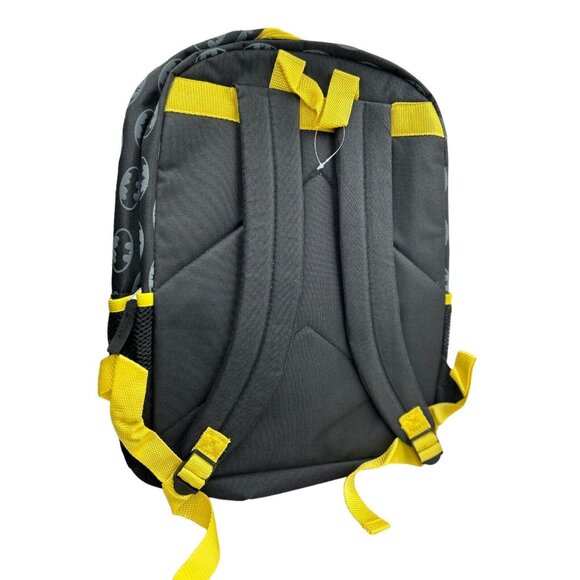 Batman DC Comics Boys Muscle Backpack Kids School Bag Bookbag Tote - Picture 2 of 9